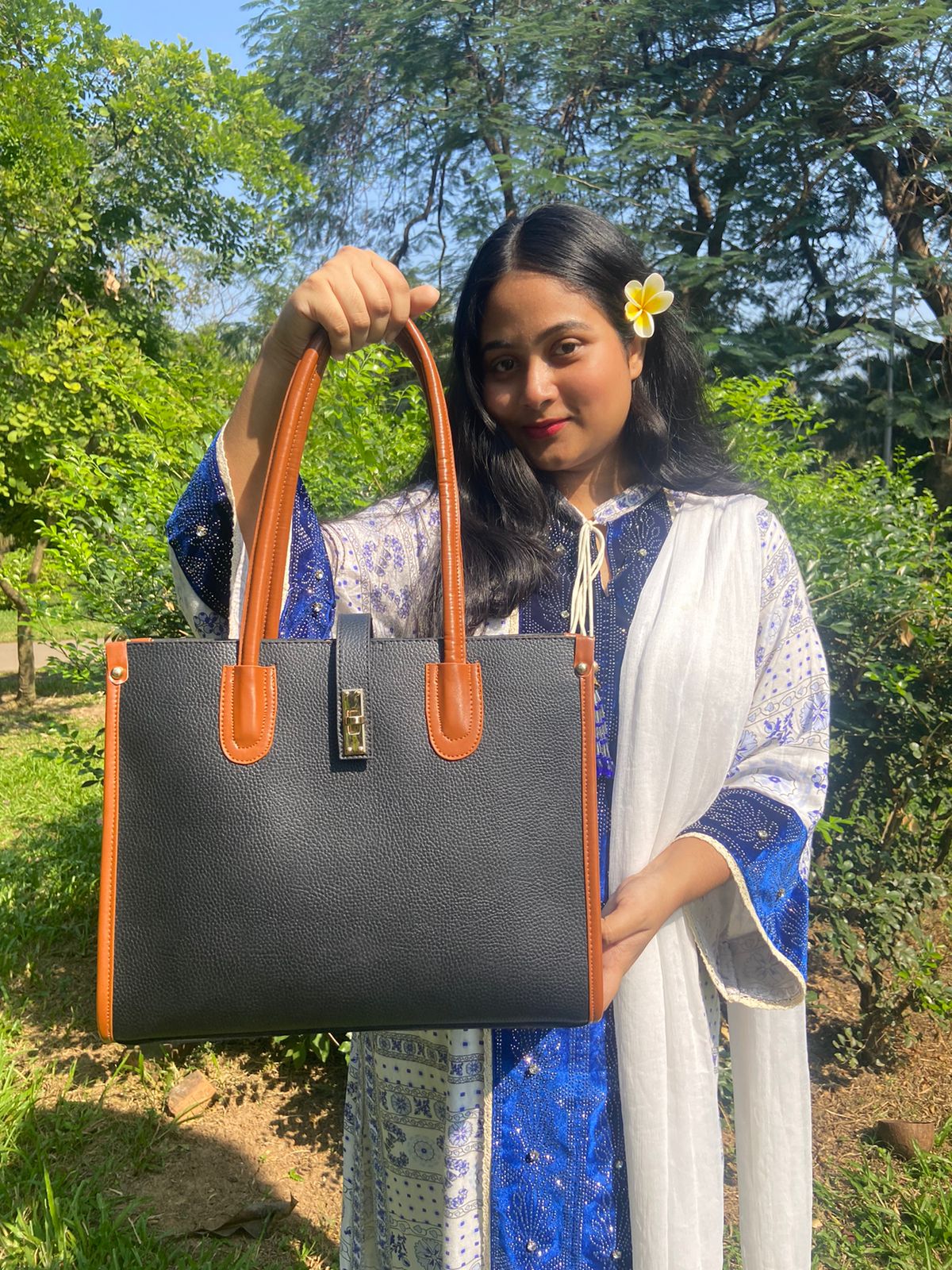 Leather Tote Bag