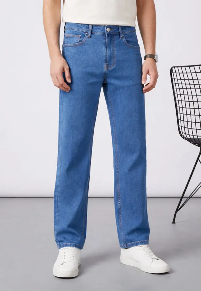 Straight Fit Denim